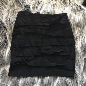 Short Stretchy Pencil Skirt